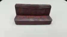 Leather seat painted