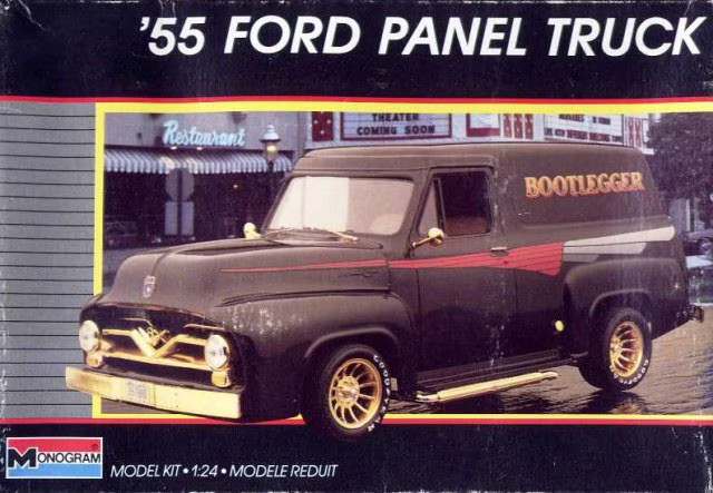 1955 Ford Panel Truck Box Art