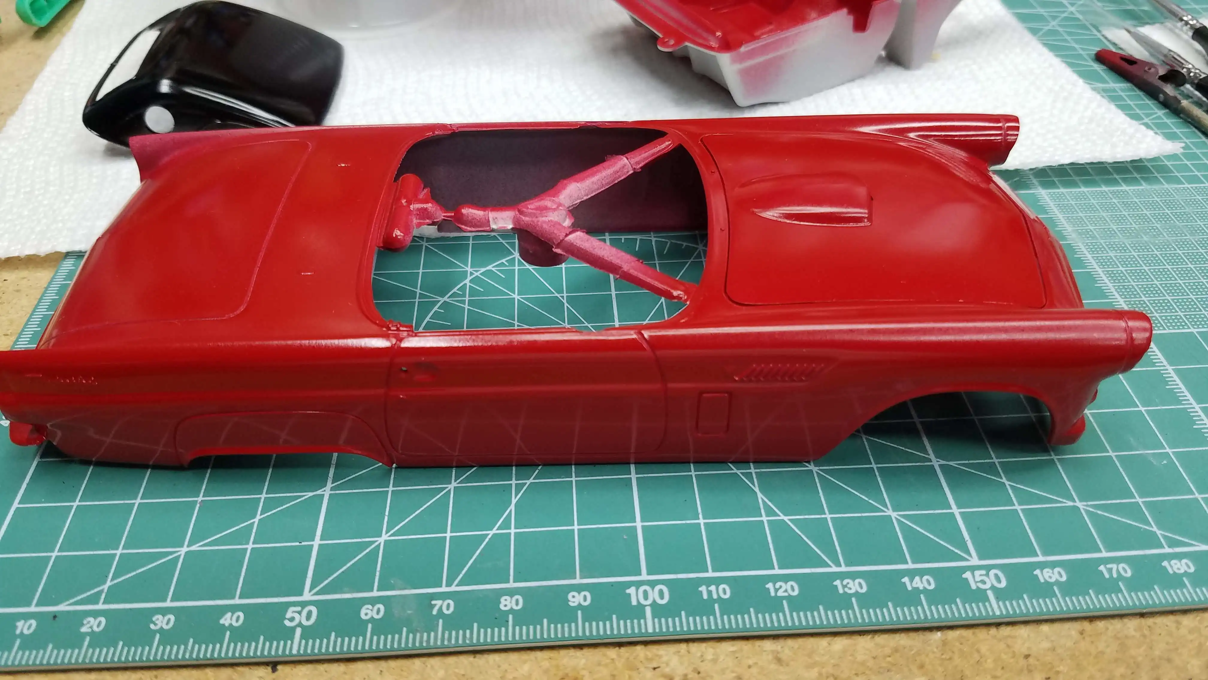 Body and roof painted