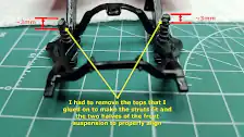 Modified shock/springs that did not work as planned