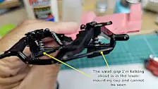 Shock/Springs installed in the front suspension