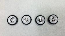 Wheels and tires are assembled