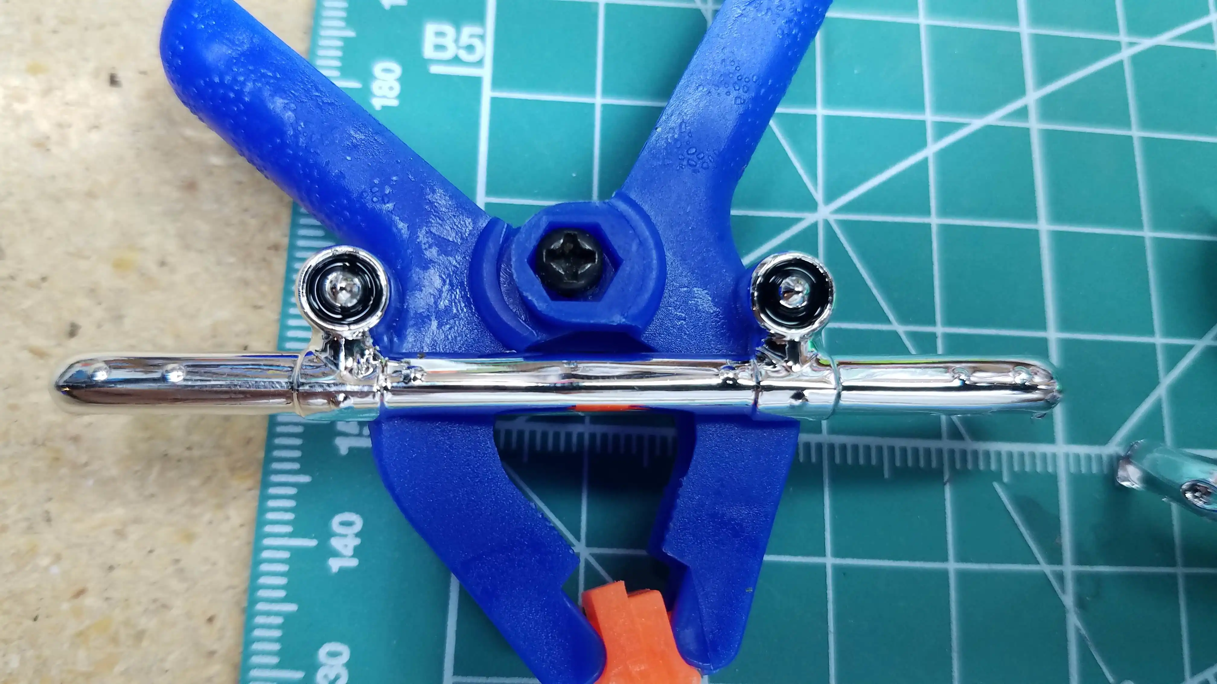Front bumper is detailed