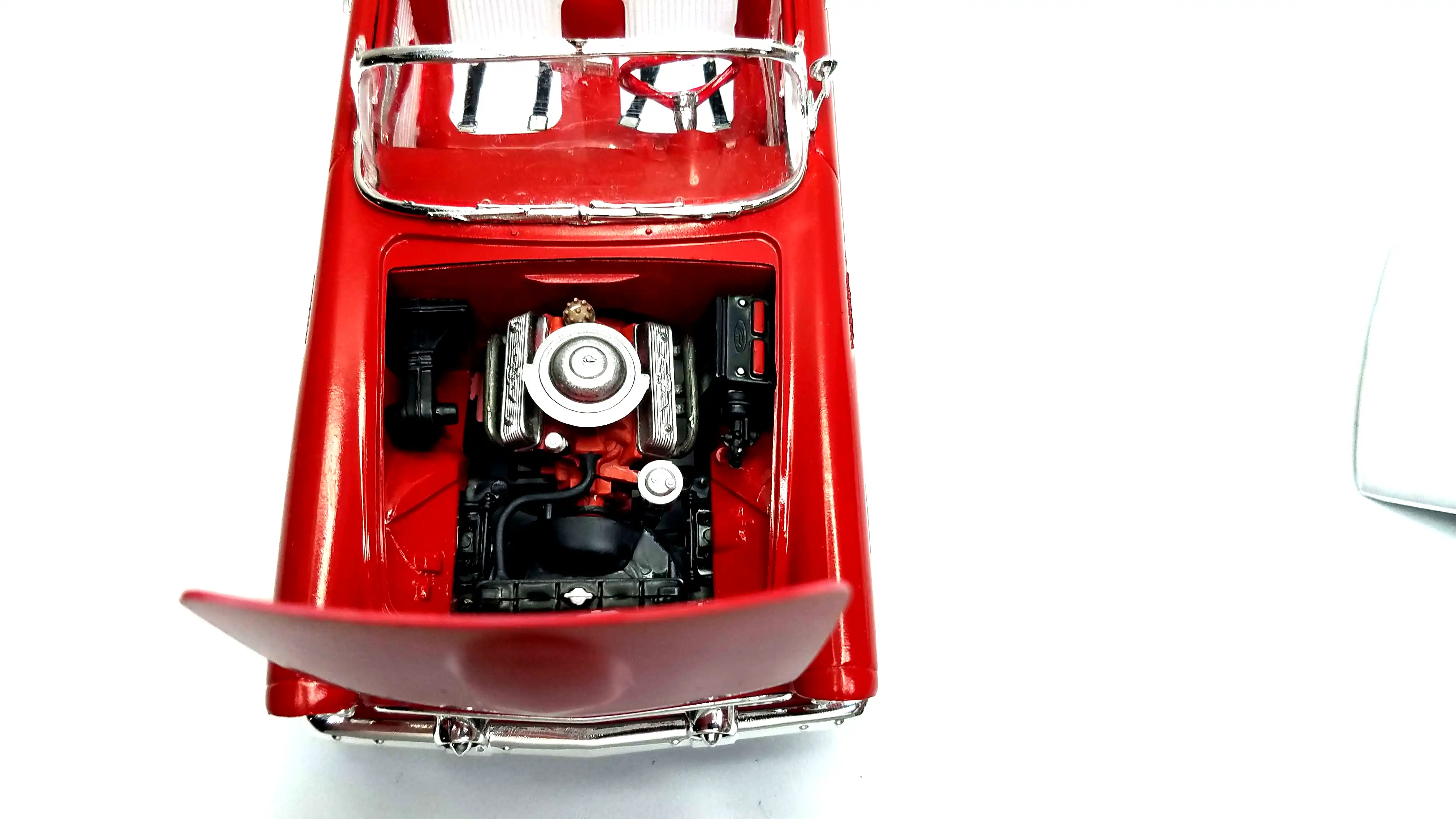 Finished photo, engine from the front