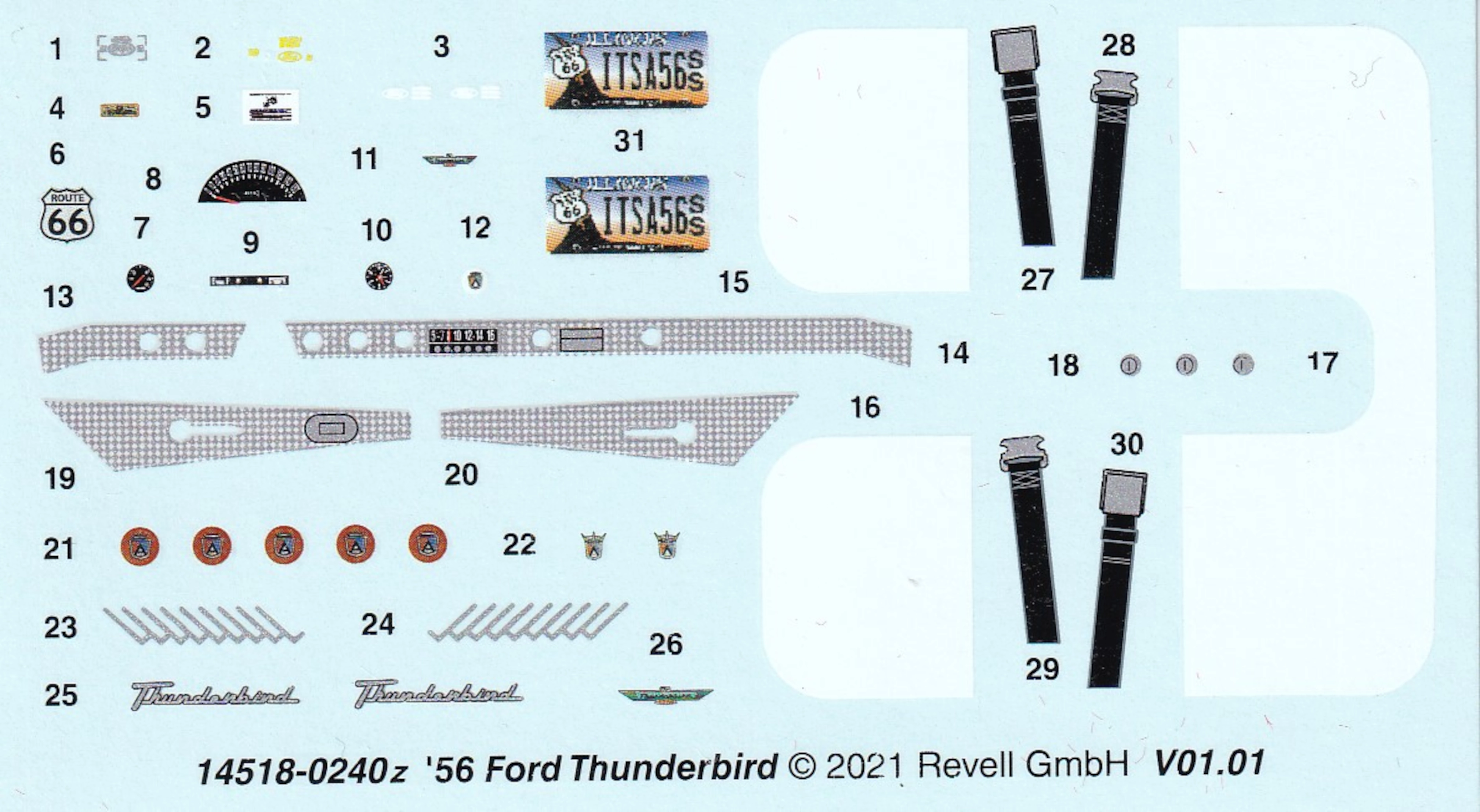 Decal sheet