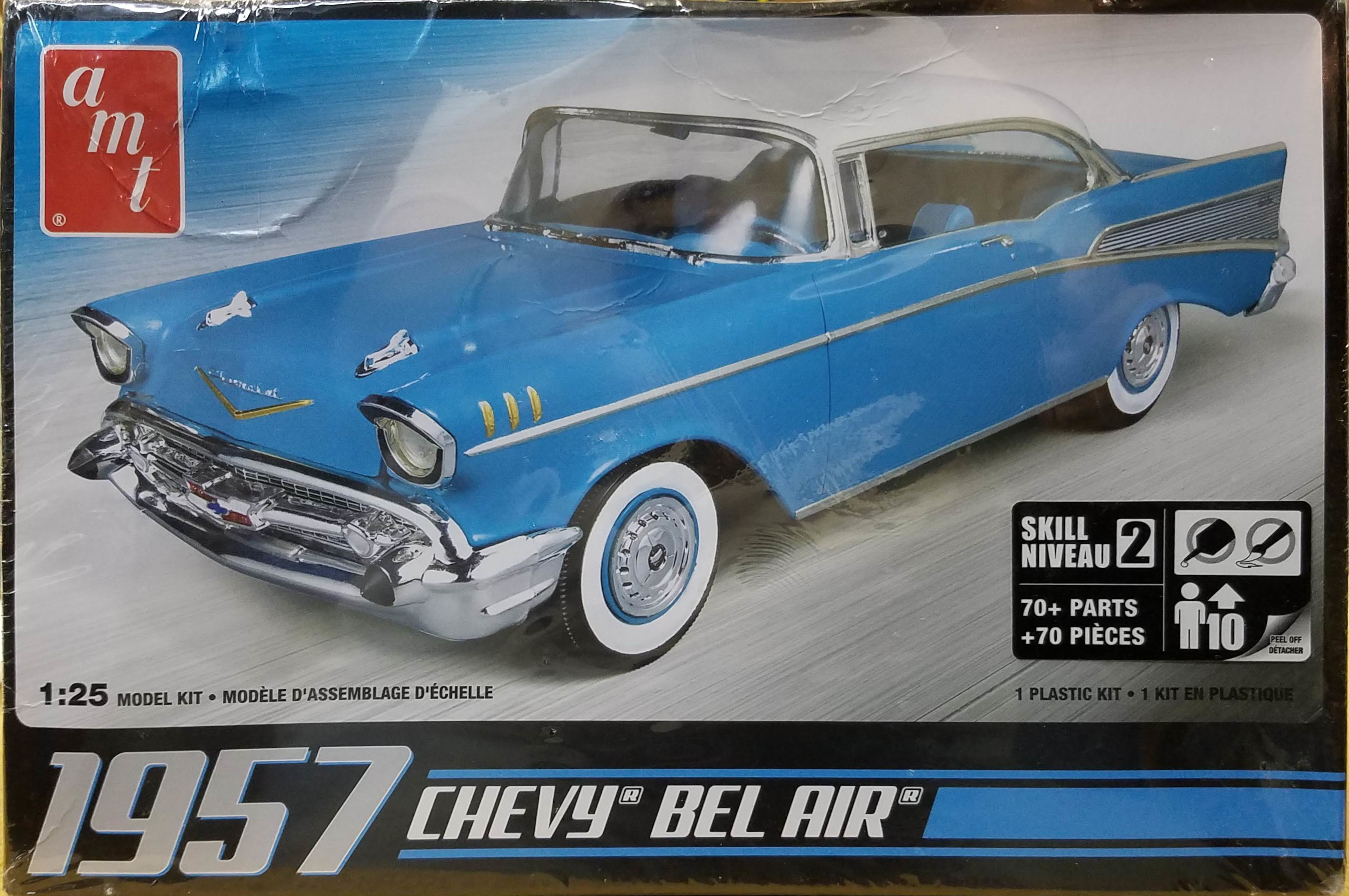 57 Chevy Bel-Air Box Art (AMT)