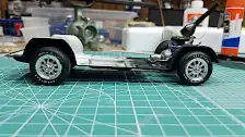 Panel lined the wheels
