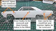 Body detail to be removed