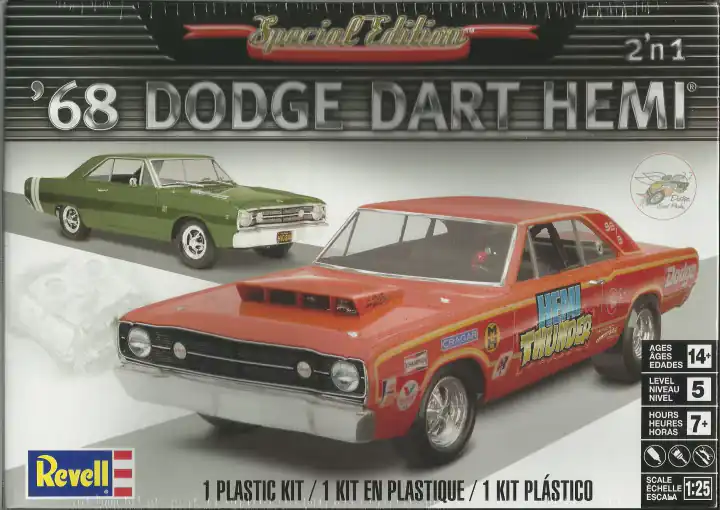 1968 Dodge Dart Hemi Box Art