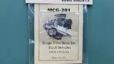 Model Car Garage MDG-201 Single Drive Drive Set