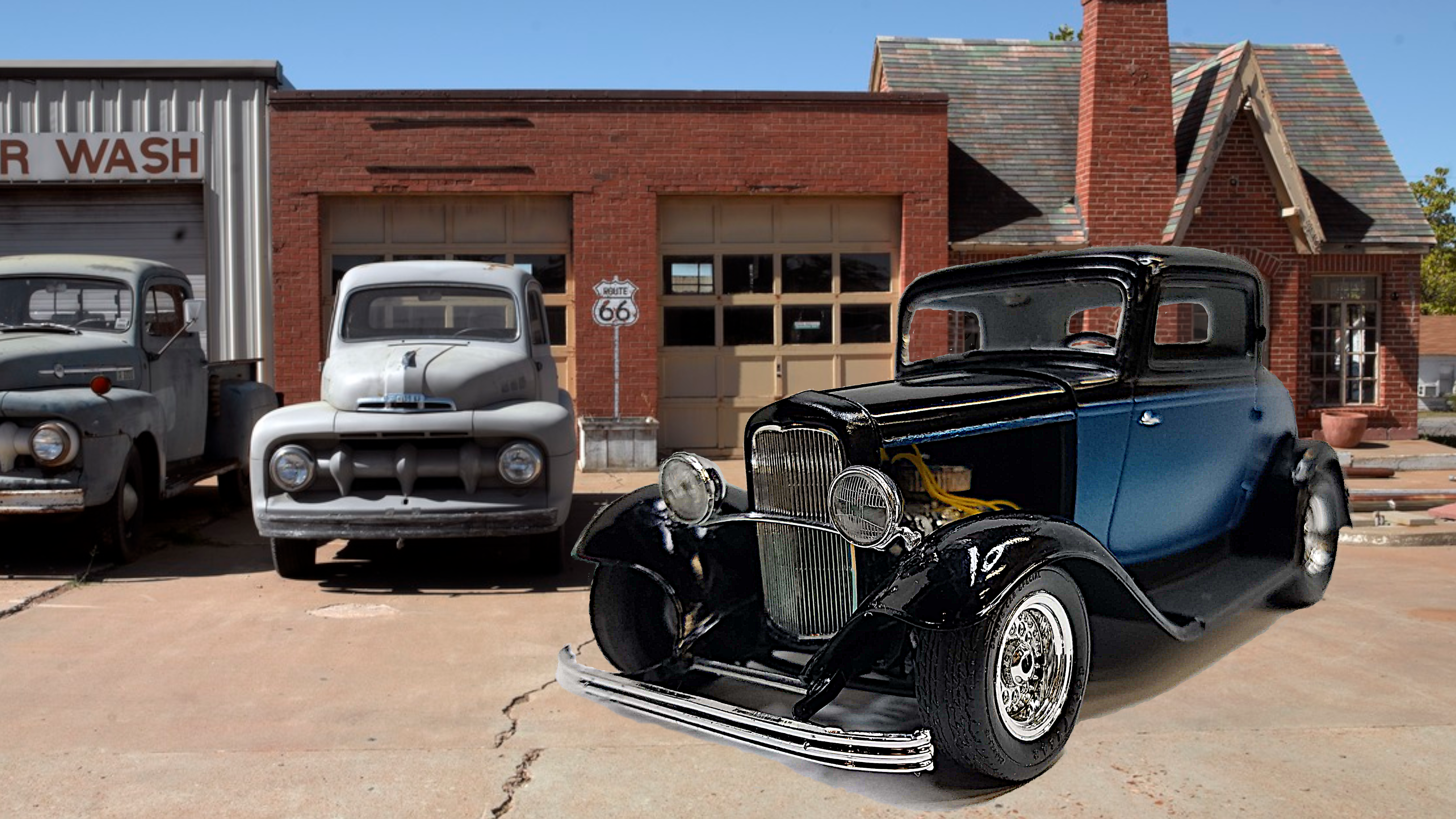104 32 Ford 3-Window Coupe