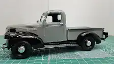 The '41 Chevy Pickup is finished