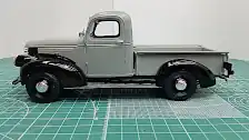 The '41 Chevy Pickup is finished