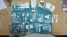 All parts and sprues are removed from the box