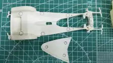 Marking ejector pin marks for removal