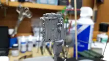 Painting the engine