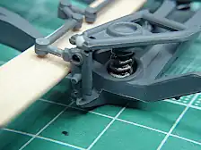 Tie rod is added and being held in place