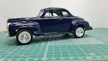 The 1941 Plymouth Coupe is finished