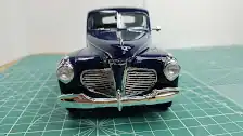 The 1941 Plymouth Coupe is finished - Front View
