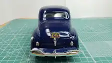 The 1941 Plymouth Coupe is finished - Rear View