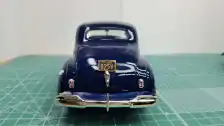 The 1941 Plymouth Coupe is finished - Rear View