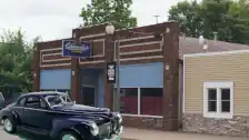 Finished 1941 Plymouth Coupe superimposed in a scene
