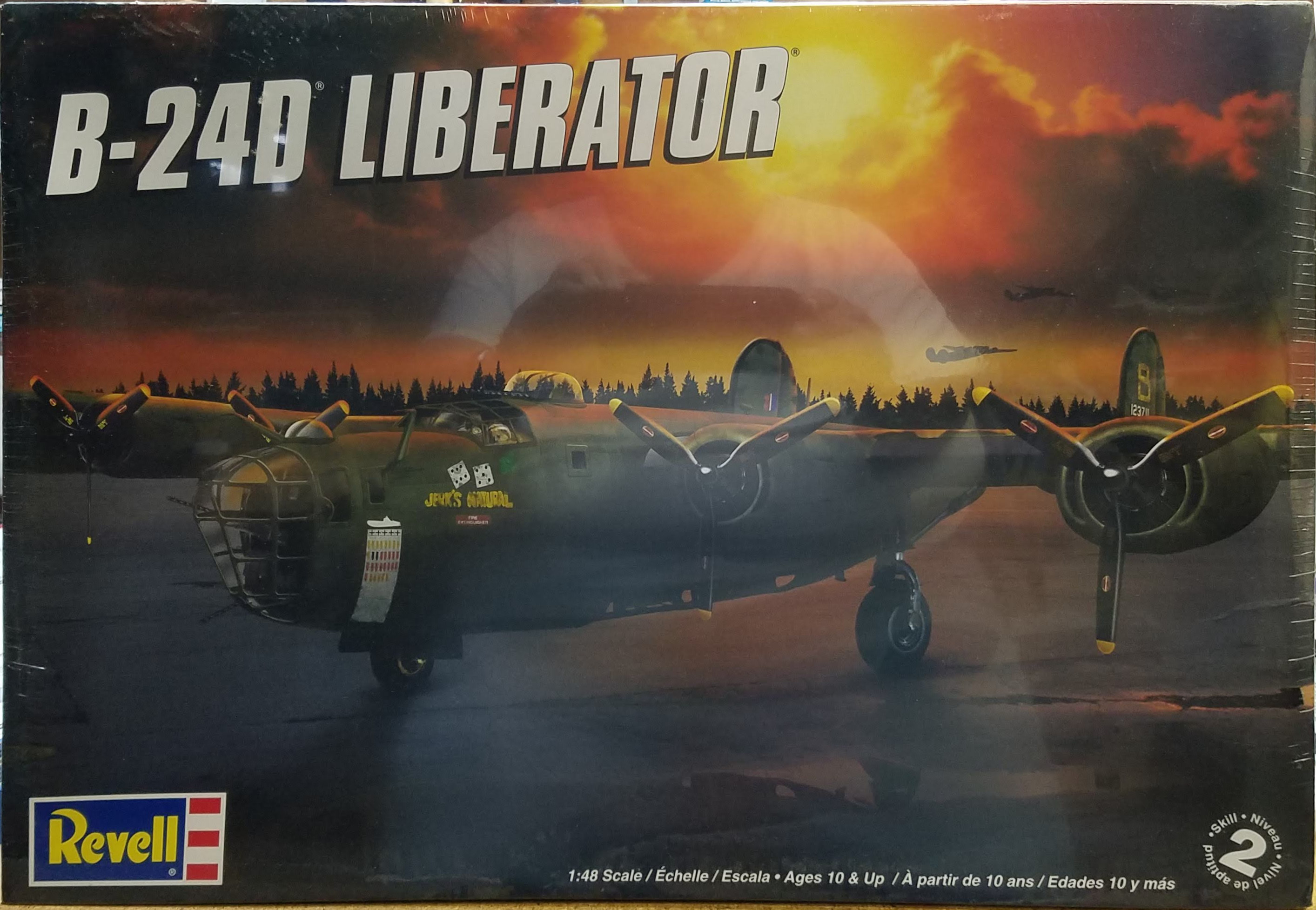 B-24D Liberator Revell Box Art