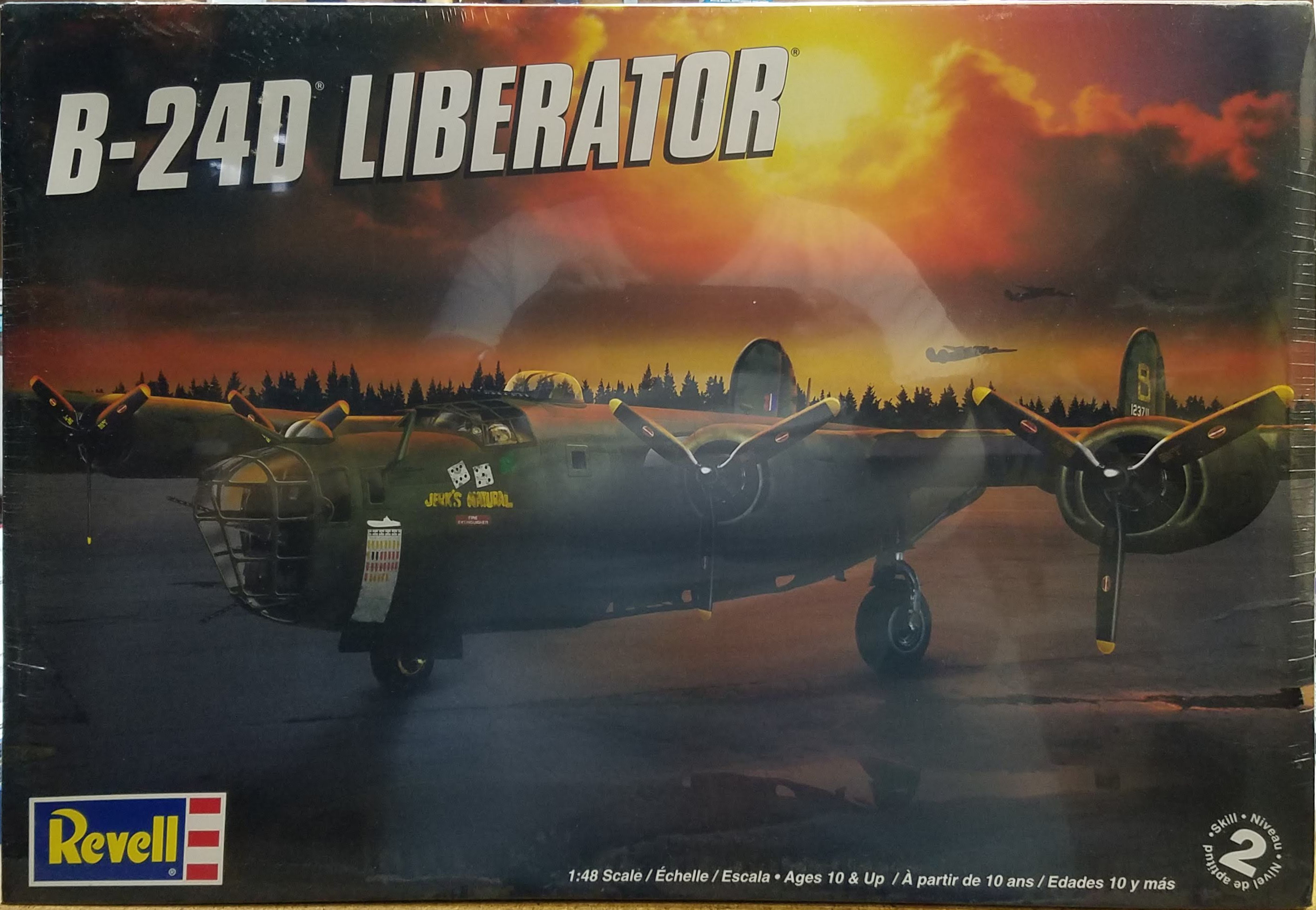 B-24D Box Art