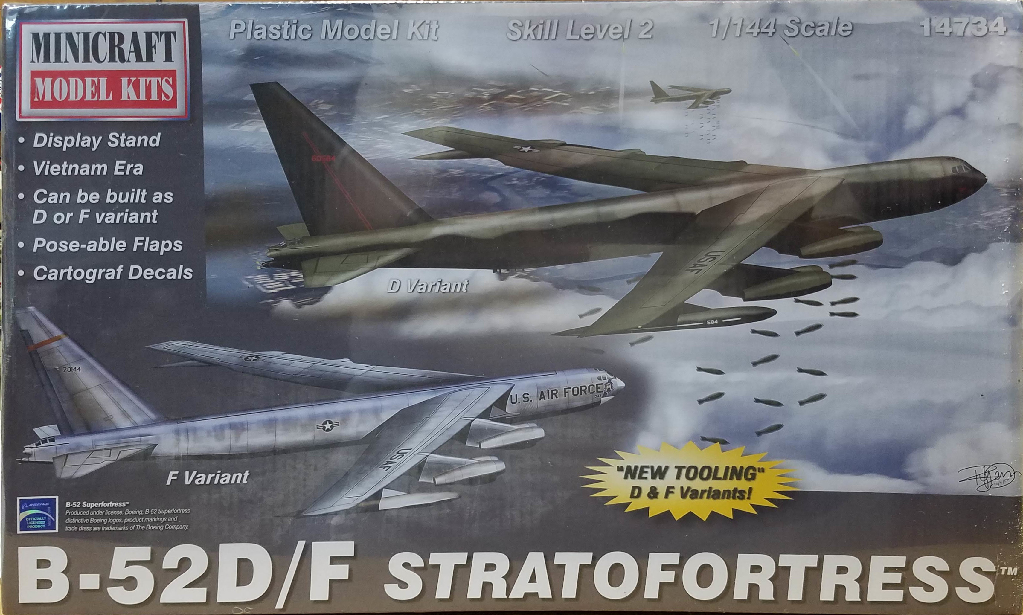 B-52/F Statofortress Box Art (Minicraft)