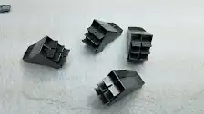 Exhaust ports are painted, assembled and ready to be installed
