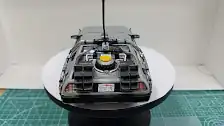 Finished model rear