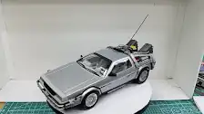 Finished Back to the Future DeLorean from the first film