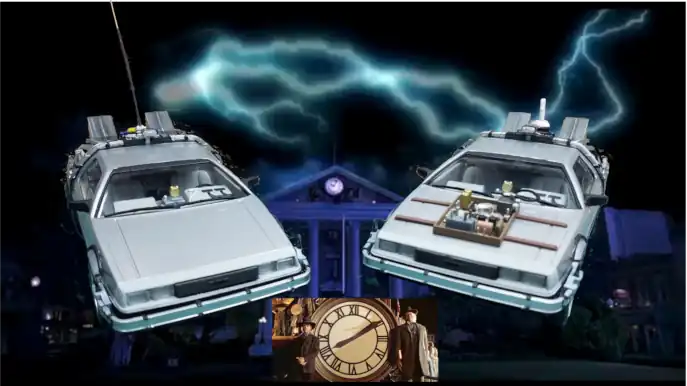 Back to the Future DeLorean I & III