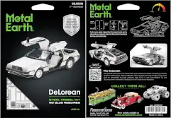 DeLorean (Metal Earth)