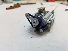 Started assembling engine