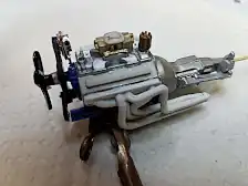 Started assembling engine
