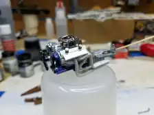 Started assembling engine