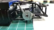 Front brakes and shocks installed