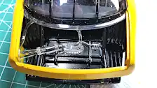 Installed the fuel filler tube and fuel cell vent