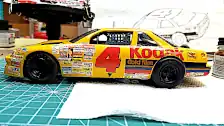 Started installing decals