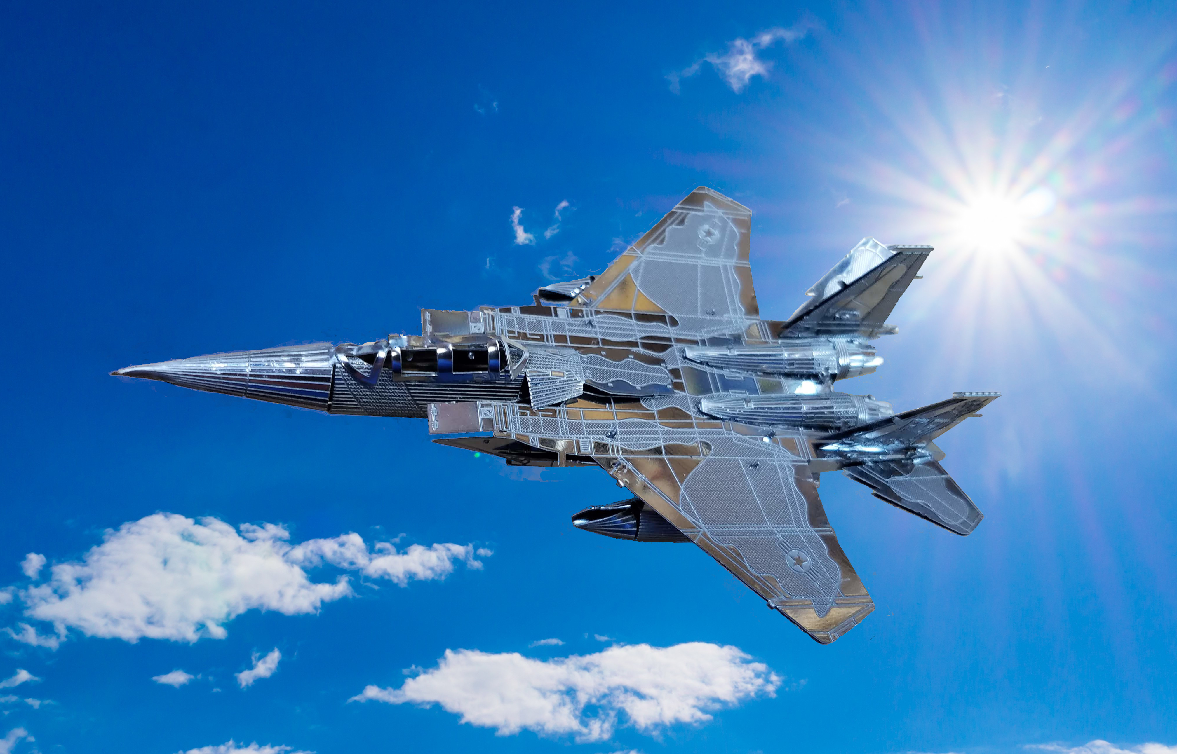 F15 Metal art