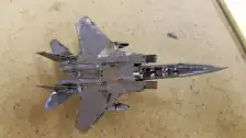 F-15 Eagle Metal Art