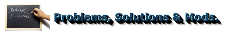 problems solutions and mods