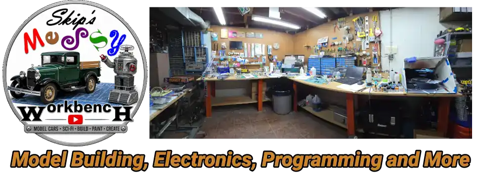Skip's Messy Workbench Title Banner
