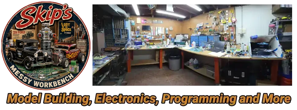 Skip's Messy Workbench Title Banner