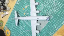 A coat of primer on the plane