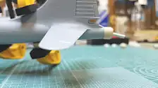 Scratch built a tail cannon