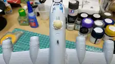 Filling gap between the gun turrets and fuselage