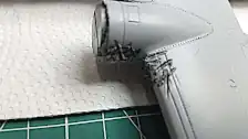 Making an engine look like it was hit