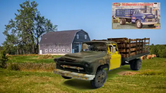 1955 Chevrolet 2-Ton Stake Truck (Atlantis)